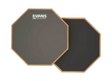Evans RealFeel 2-Sided Practice Pad, 6 Inch | guitarguitar