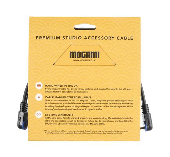 Mogami 1m Mini Jack - Mini Jack Cable using Mogami 2965 Mogami 1m Mini Jack - Mini Jack Cable using Mogami 2965