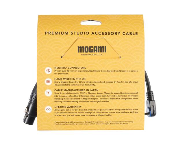 Mogami 1m Mini Jack - 2x XLRF using Mogami 3106 Mogami 1m Mini Jack - 2x XLRF using Mogami 3106