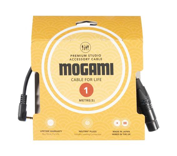 Mogami 1m Mini Jack - 2x XLRF using Mogami 3106