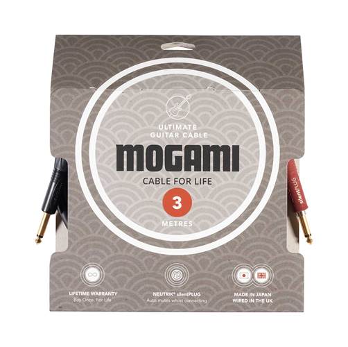 Mogami 3m Ultimate Guitar Cable Straight Jacks