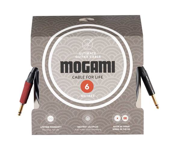 Mogami 6m Ultimate Guitar Cable Straight Jacks