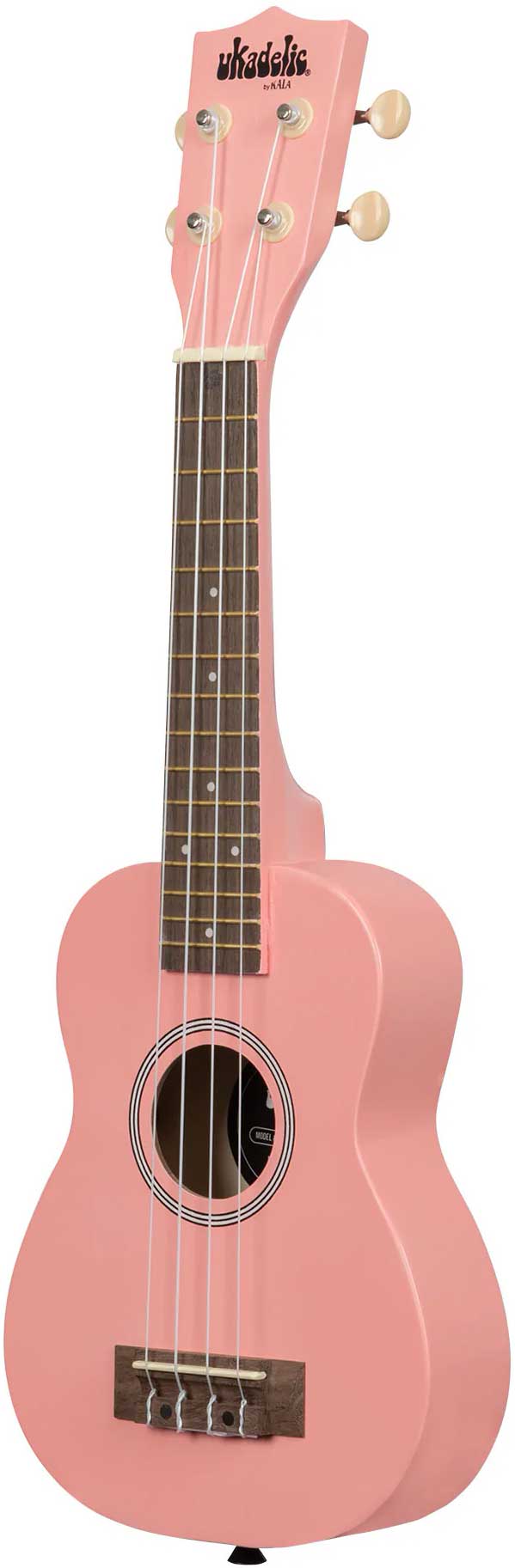 Kala Ukadelic Soprano Ukulele Flamingo Baby Pink 