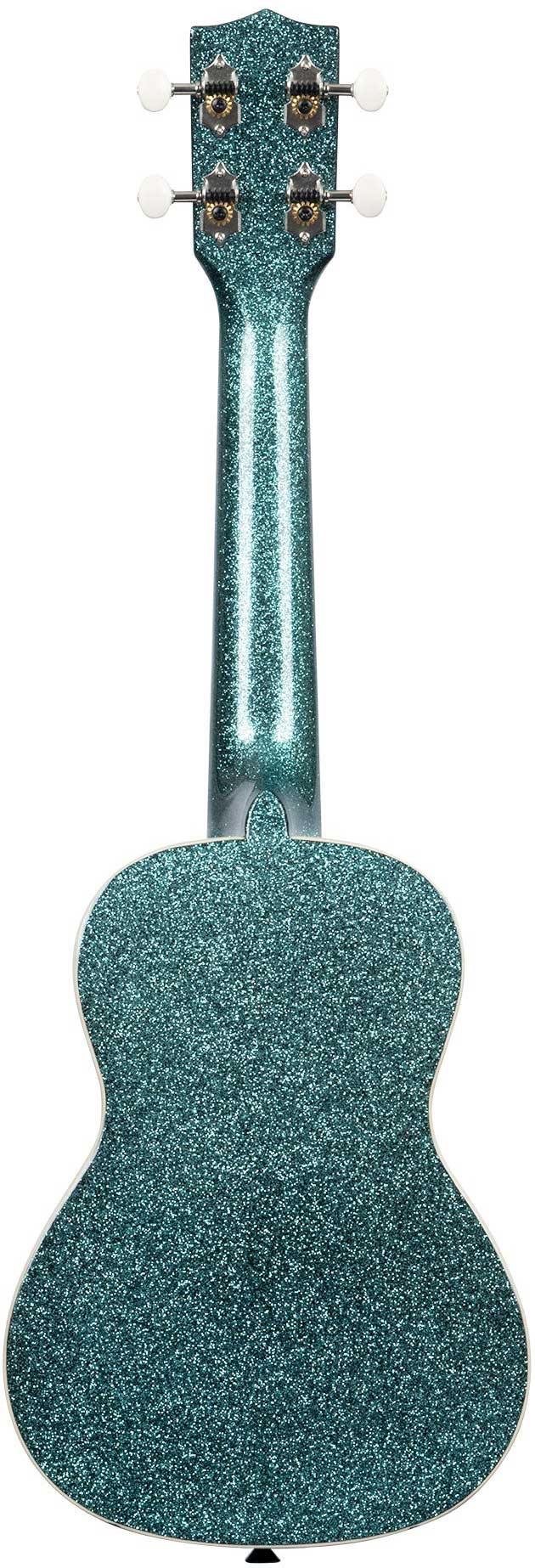 Kala Sparkle Series Concert Ukulele Aqua Rhapsody in Blue