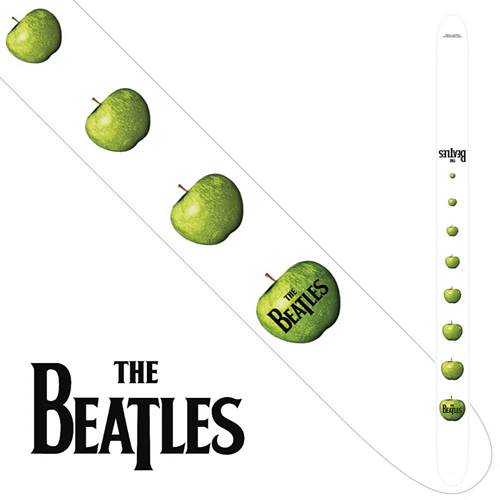Perri's The Beatles 2.5 Inch Guitar Strap Apple