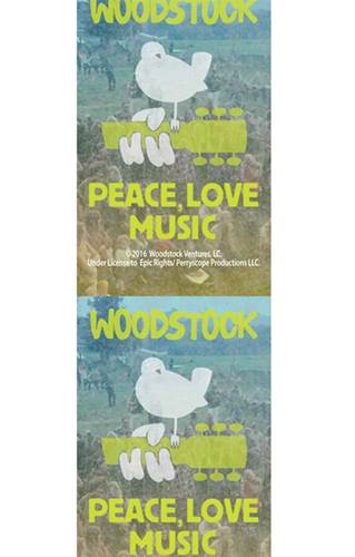 Perri's Woodstock Polyester Guitar Strap Perri's Woodstock Polyester Guitar Strap