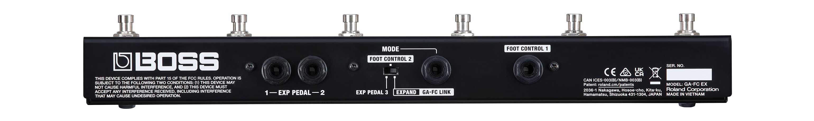 BOSS GA-FC EX Foot Controller