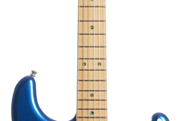 Fender Limited Edition H.E.R. Stratocaster Blue Marlin Maple Fingerboard (Ex-Demo) #MX22240392 Fender Limited Edition H.E.R. Stratocaster Blue Marlin Maple Fingerboard (Ex-Demo) #MX22240392