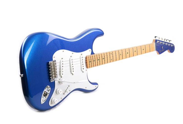 Fender Limited Edition H.E.R. Stratocaster Blue Marlin Maple Fingerboard (Ex-Demo) #MX22240392 Fender Limited Edition H.E.R. Stratocaster Blue Marlin Maple Fingerboard (Ex-Demo) #MX22240392