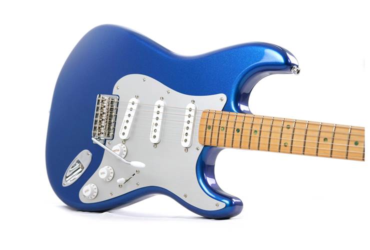 Fender Limited Edition H.E.R. Stratocaster Blue Marlin Maple Fingerboard (Ex-Demo) #MX22240392 Fender Limited Edition H.E.R. Stratocaster Blue Marlin Maple Fingerboard (Ex-Demo) #MX22240392