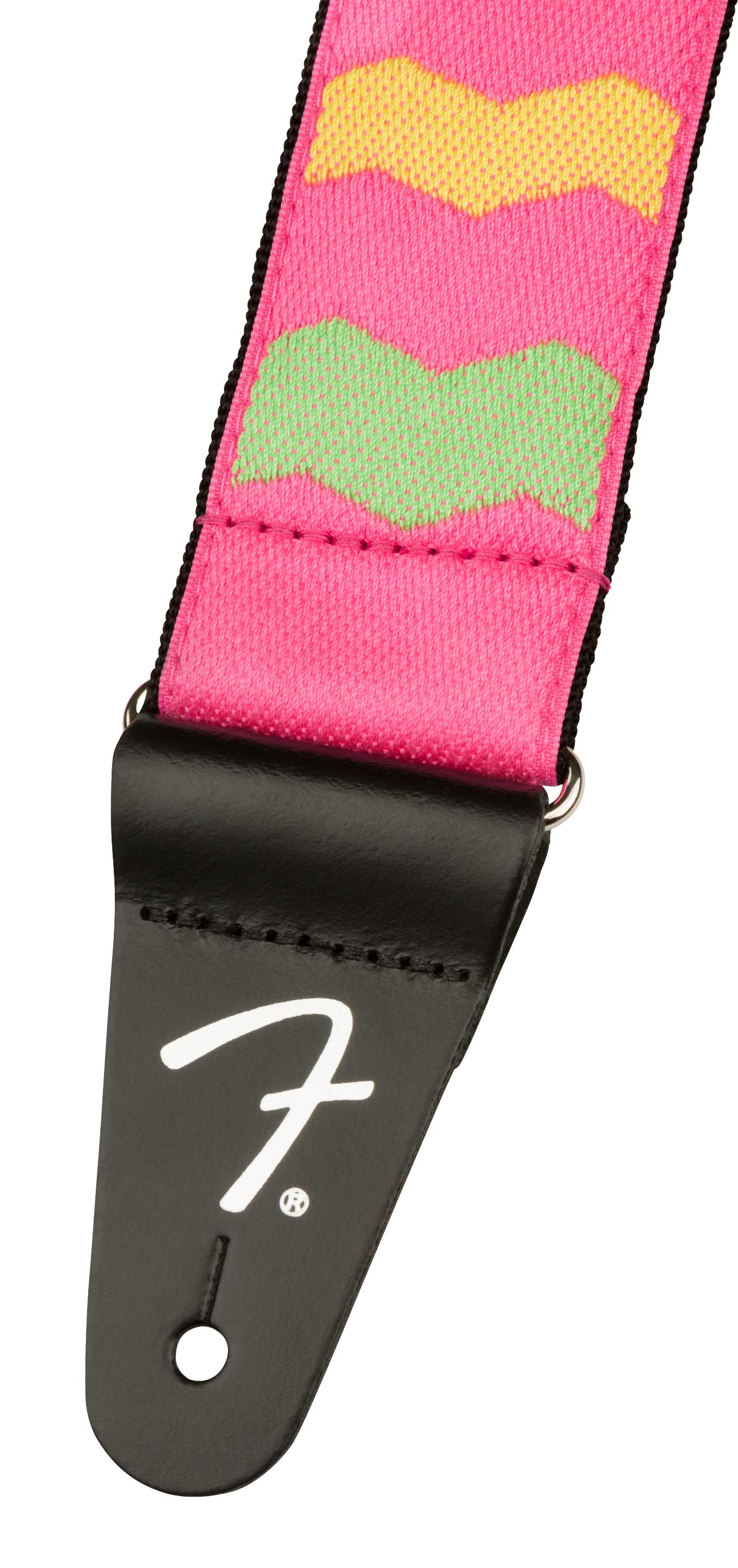 Fender MonoNeon Woven Strap Neon Pink