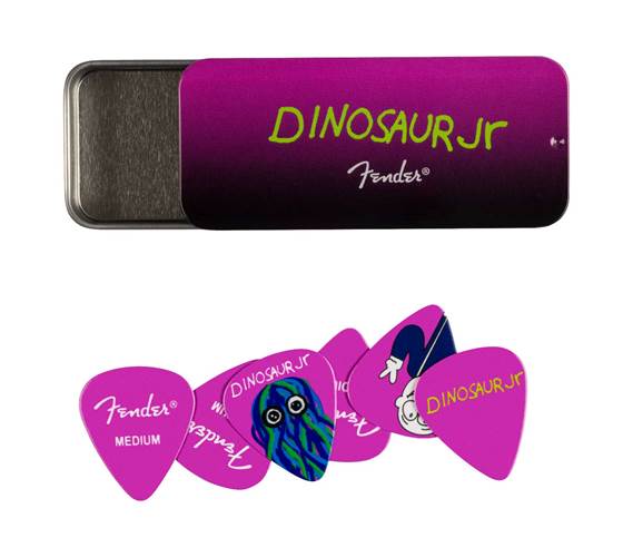 Fender J Mascis Dinosaur Jr Pick Tin Fender J Mascis Dinosaur Jr Pick Tin