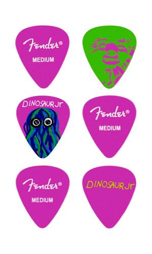 Fender J Mascis Dinosaur Jr Pick Tin Fender J Mascis Dinosaur Jr Pick Tin