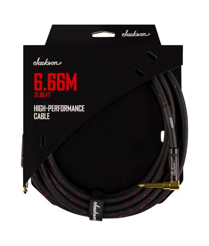 Jackson High Performance Cable Black and Red Blood Splatter 21.85ft