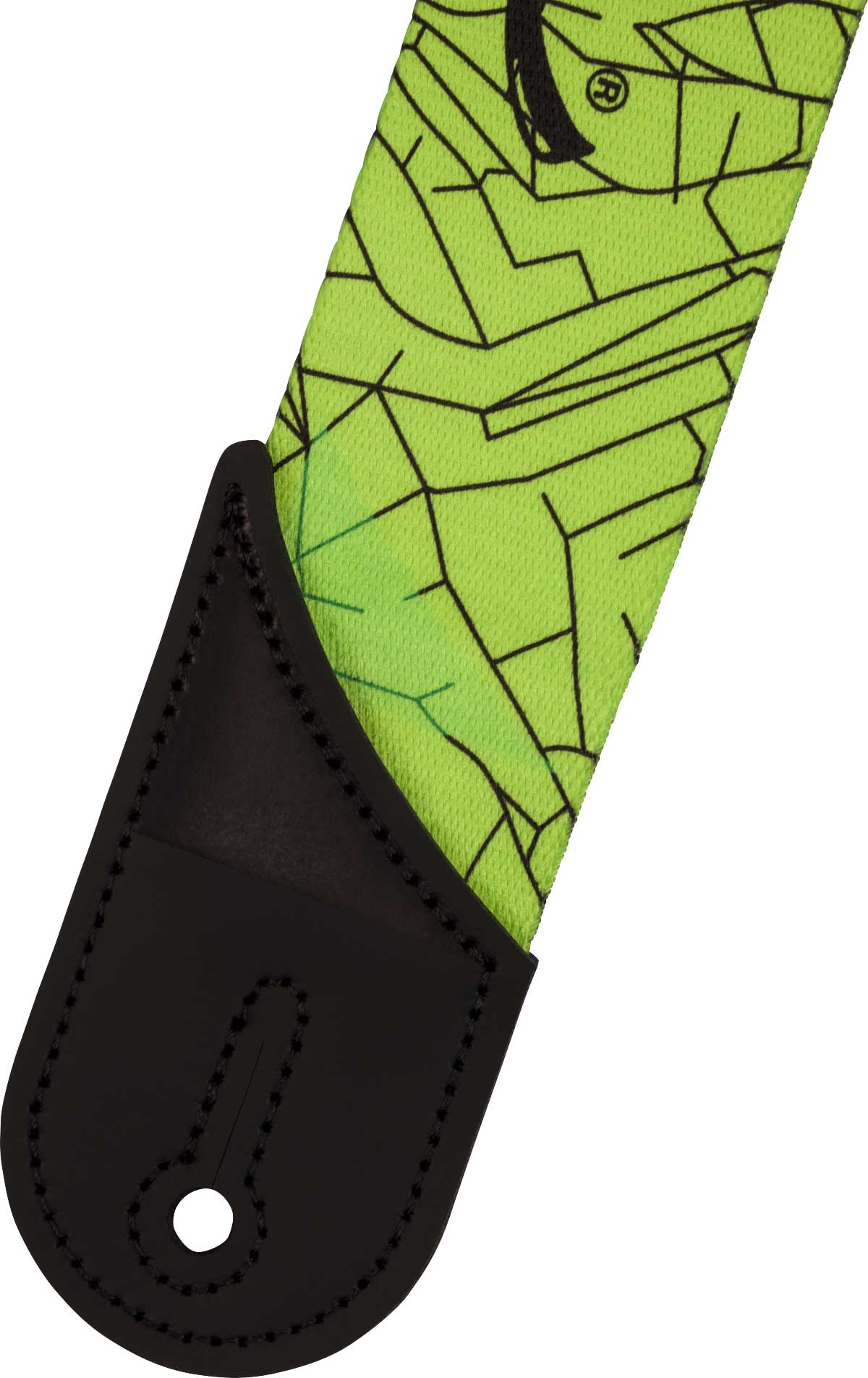 Jackson Cracked Mirror Strap Green