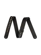 Jackson Metal Stud Leather Strap Black