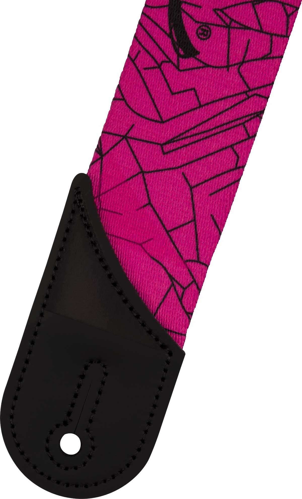 Jackson Cracked Mirror Strap Pink