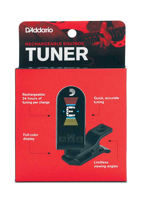 D'Addario Equinox Rechargeable Tuner