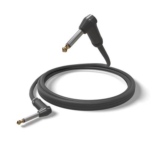 D'Addario American Stage Instrument Cable Dual Right Angle 10ft D'Addario American Stage Instrument Cable Dual Right Angle 10ft
