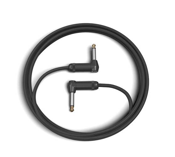 D'Addario American Stage Instrument Cable Dual Right Angle 10ft D'Addario American Stage Instrument Cable Dual Right Angle 10ft