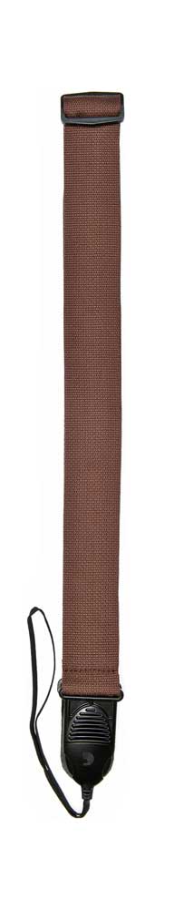 D'Addario Acoustic Quick Release Guitar Strap Brown