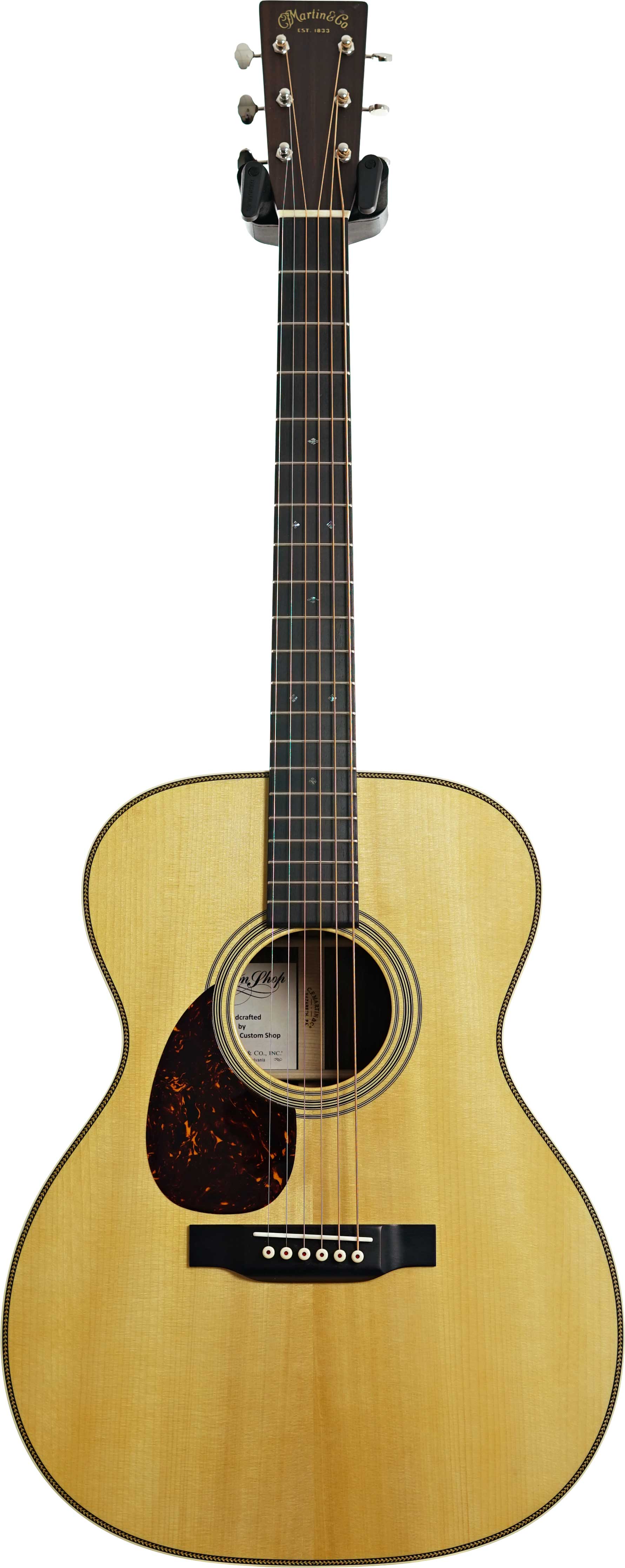 Martin Custom Shop North Street Edition OM-28 Herringbone Wild Grain East Indian Rosewood Left Handed