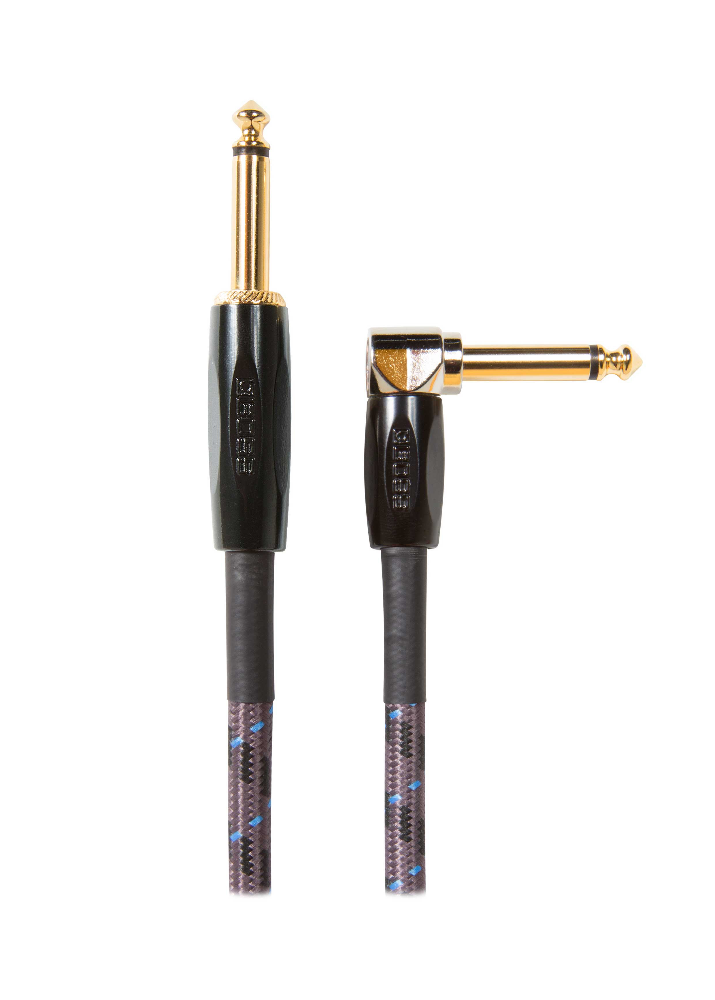 Roland BIC-25A 25ft/7.5m Instrument Cable, Angled/Straight 1/4 Inch Jack