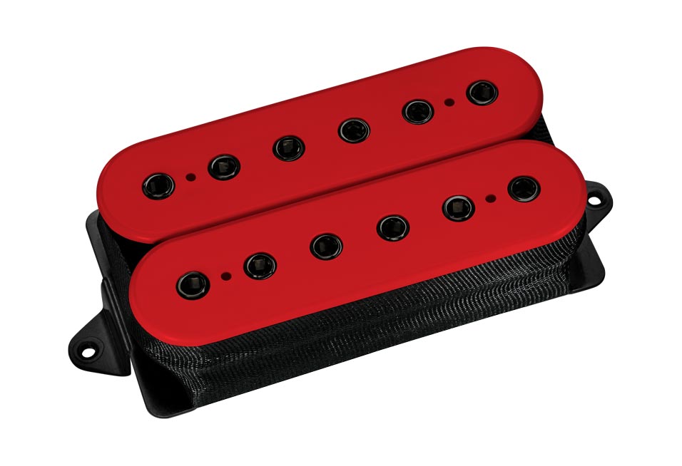 DiMarzio Evolution Bridge Humbucker Pickup Standard Spaced Red