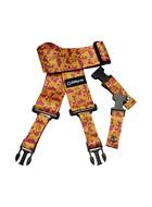 DiMarzio ClipLock Steve Vai UtoPIA Pink and Gold Quick Release Guitar Strap