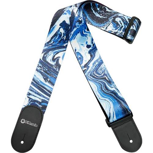 DiMarzio Tab Strap Steve Vai Blue Universe Guitar Strap DiMarzio Tab Strap Steve Vai Blue Universe Guitar Strap