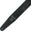 Ibanez Prestige Leather Strap 70mm Black Pearl Front View