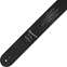 Ibanez Prestige Leather Strap 60mm Black Pearl Front View