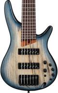 Ibanez SR606E Cosmic Blue Starburst Flat