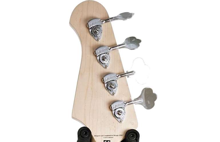 Lakland Vintage P style Skyline Bass with 1.5 Inch Neck Ice Blue Maple Lakland Vintage P style Skyline Bass with 1.5 Inch Neck Ice Blue Maple