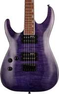 ESP LTD H-200FM See Thru Purple Left Handed