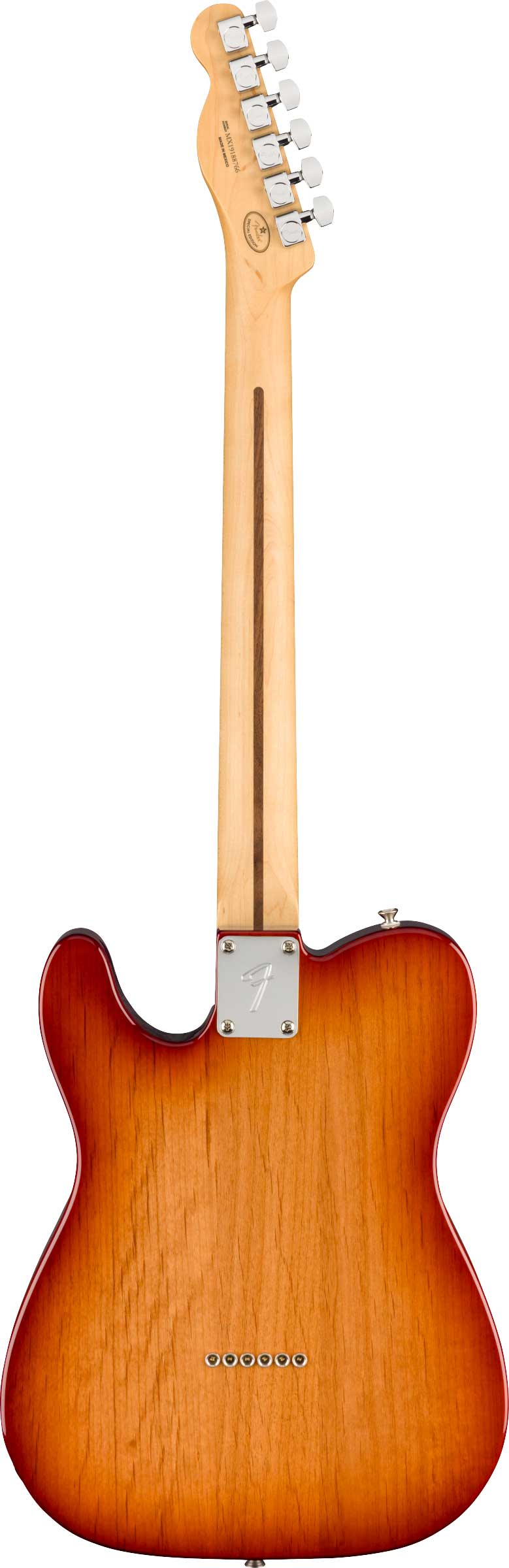 Fender Limited Edition Player Telecaster Plus Top Sienna Sunburst Maple Fingerboard