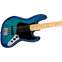 Fender Player Jazz Bass Plus Top Blue Burst Maple Fingerboard Front View