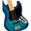 Fender Player Jazz Bass Plus Top Blue Burst Maple Fingerboard Front View