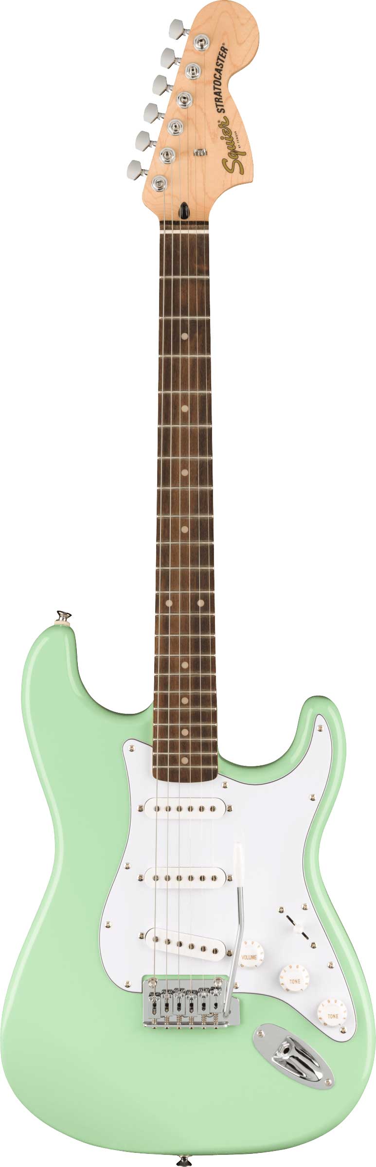 Squier FSR Affinity Stratocaster Surf Green Laurel Fingerboard