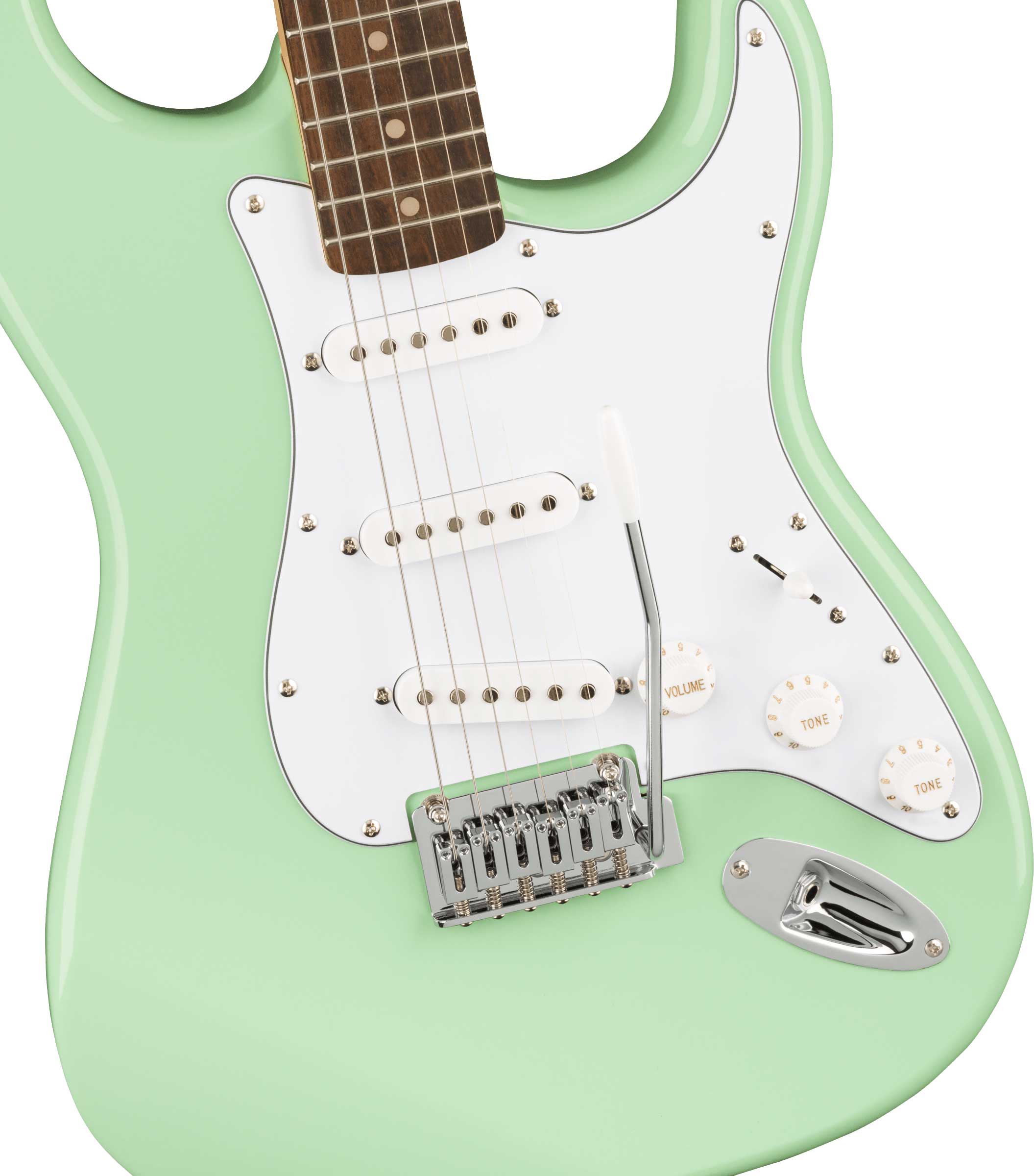 Squier FSR Affinity Stratocaster Surf Green Laurel Fingerboard