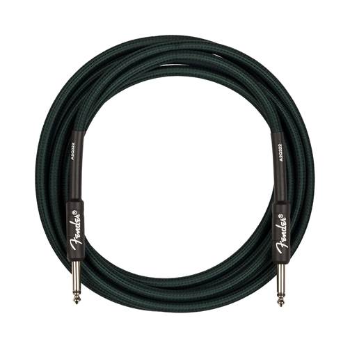 Fender Professional Series 10ft Tweed Cable Sherwood Green Fender Professional Series 10ft Tweed Cable Sherwood Green