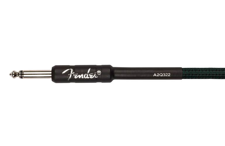 Fender Professional Series 10ft Tweed Cable Sherwood Green Fender Professional Series 10ft Tweed Cable Sherwood Green
