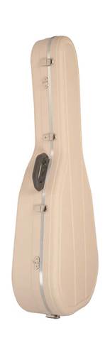 Hiscox GAD-I/S Pro-II Dreadnought Acoustic Guitar Case Ivory/Silver