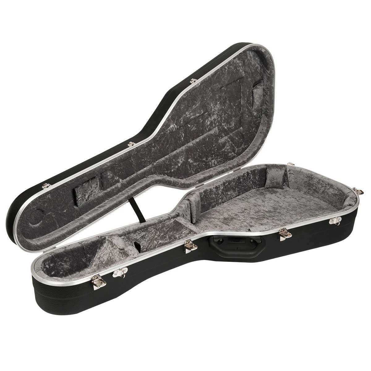 Hiscox GCL-M-B/S Pro-II Medium Classical Guitar Case Black/Silver