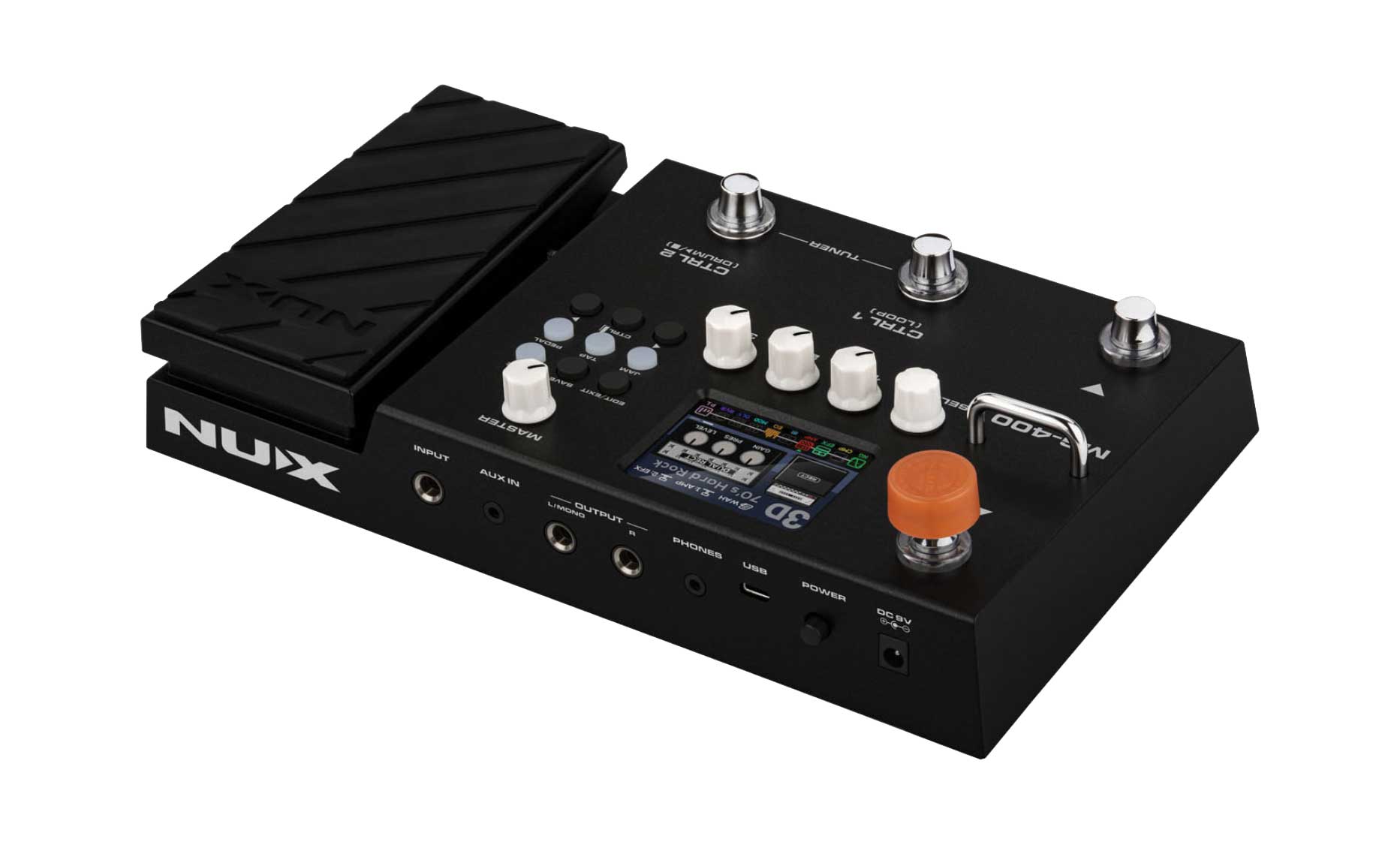 NUX MG-400 Guitar Amp Modeller and Multi Effects Processor Pedal