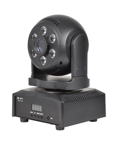 QTX MHS-100G 100W Spot-Wash LED Moving Head with GOBOs