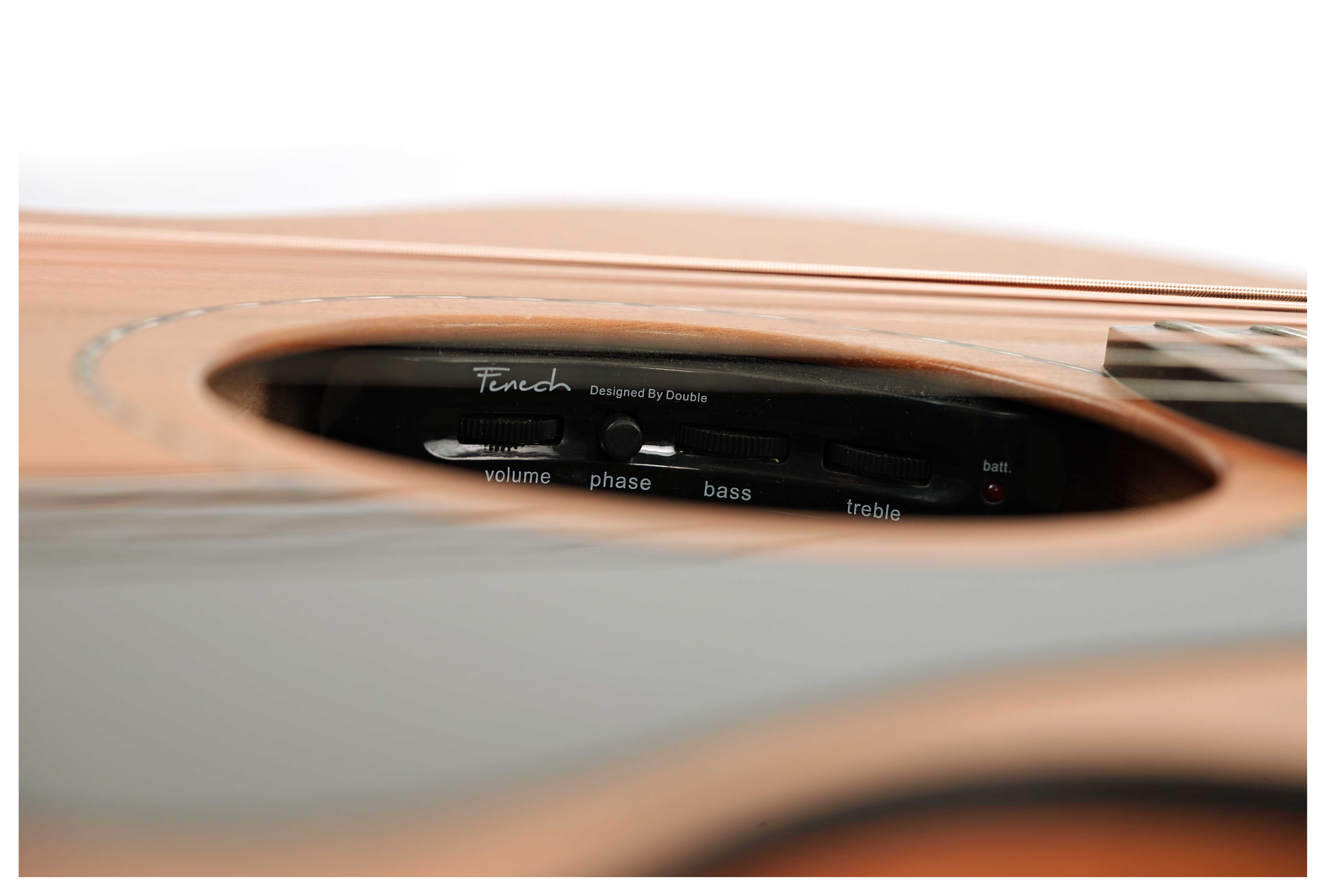 Fenech VTH Grand Auditorium Cutaway Mahogany 