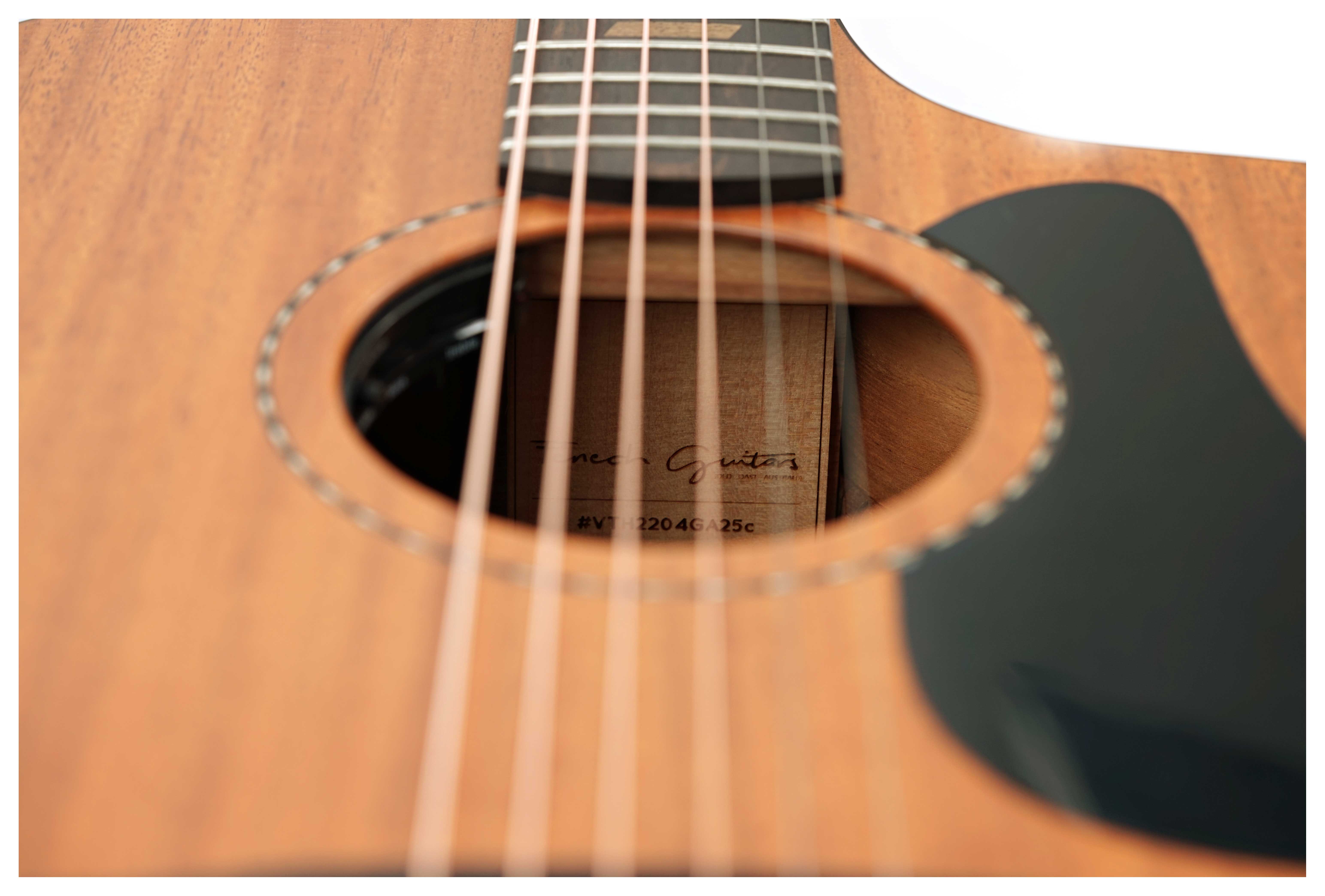 Fenech VTH Grand Auditorium Cutaway Mahogany 