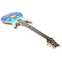 PRS Wood Library guitarguitar Exclusive Run Custom 24/08 Flame Maple Neck Blue Fade #0350162 Back View