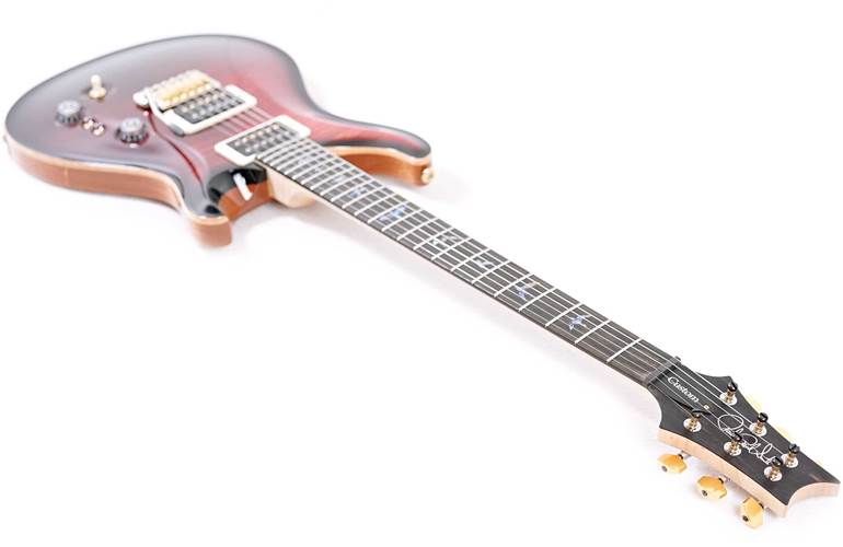 PRS Wood Library guitarguitar Exclusive Run Custom 24-08 Flame Maple Neck Red to Grey Black Fade #0350993 PRS Wood Library guitarguitar Exclusive Run Custom 24-08 Flame Maple Neck Red to Grey Black Fade #0350993